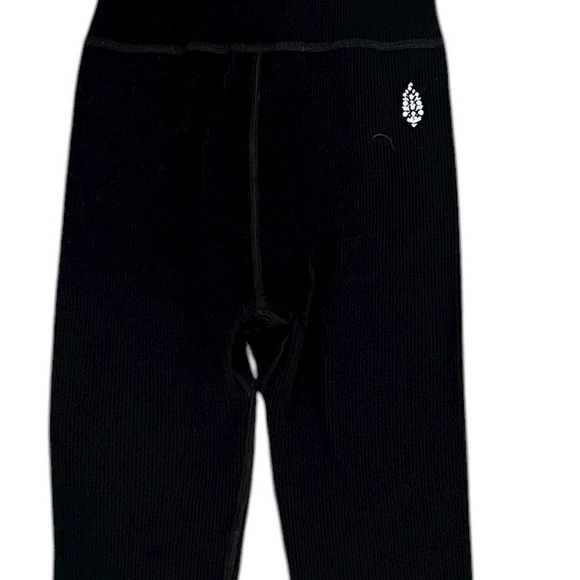 Free People X FP Movement Free Throw Jumpsuit Black Ribbed - MSRP $80 - Picture 6 of 8